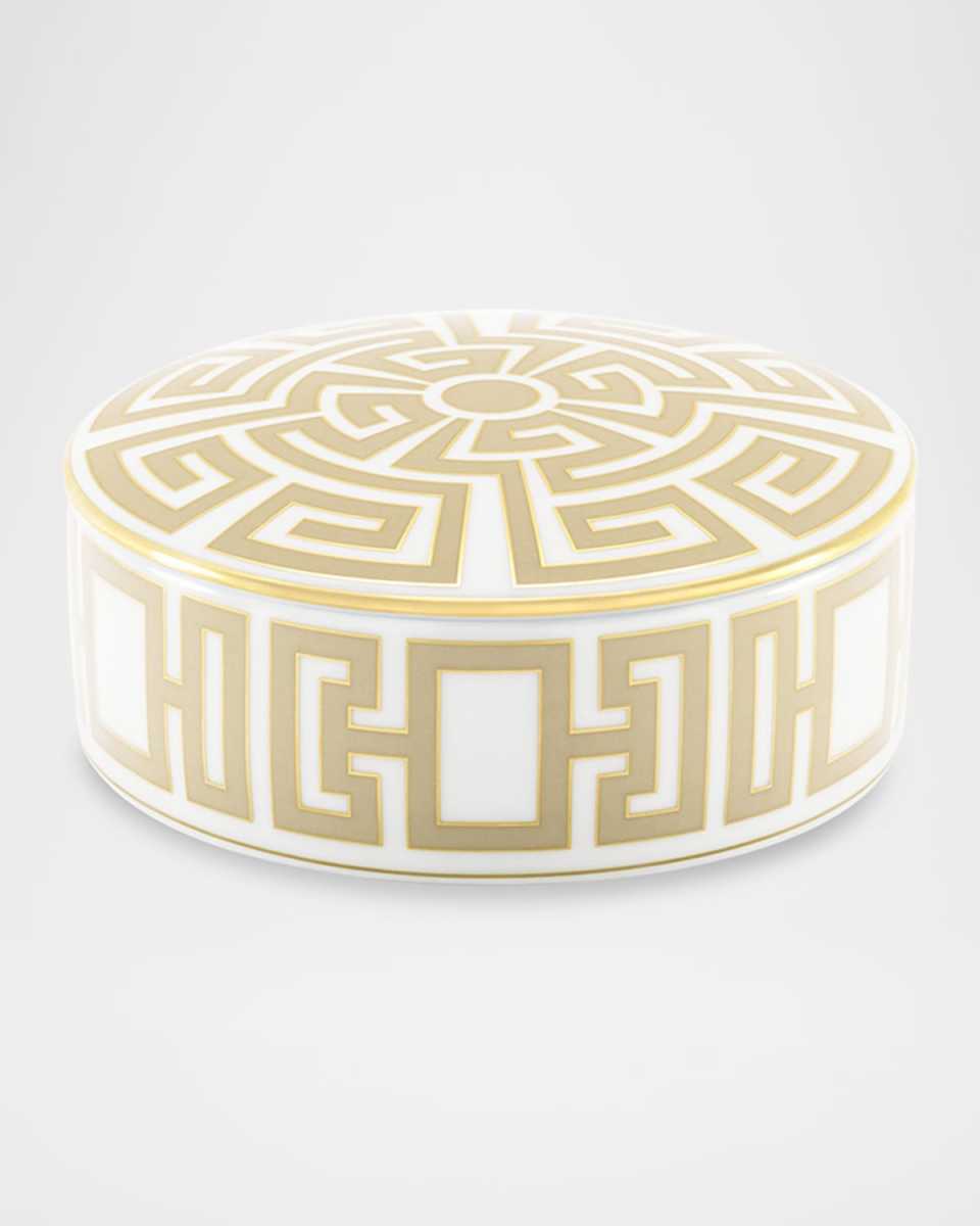 Labirinto Cachemire Round Trinket Box